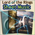 Lord of the Rings sheet music