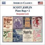 Scott Joplin Piano Rags 2 played by Benjamin Loeb - CD cover