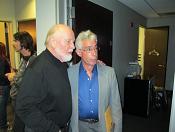 John Williams with Steve Vertlieb photo 2 - click to enlarge John Williams with Steve Vertlieb photo 2