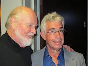 John Williams with Steve Vertlieb photo 3 - click to enlarge John Williams with Steve Vertlieb photo 3