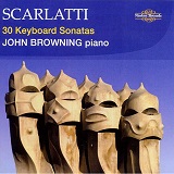 Domenico Scarlatti: 30 Keyboard Sonatas, John Browning - album cover