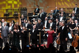 Patrick Doyle Concert, full cast bow