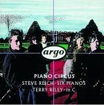 Piano Circus - Steve Reich: Six Pianos & Terry Riley: In C - album CD cover